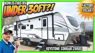 Shocking Living Space UNDER 30ft Long!! 2023 Cougar 25RDS Couple's Camping Travel Trailer
