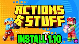 How To Download Actions And Stuff 1.10 Minecraft Bedrock - Android, Ios, Windows, Xbox, Ps5, Switch