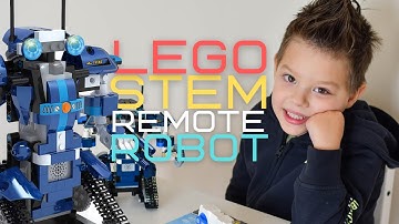 LEGO Remote Control Robot Unboxing, SpeedBuild and Play