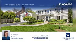Suzanne Myers Presents 348 East Woodland Road in Lake Bluff, Illinois