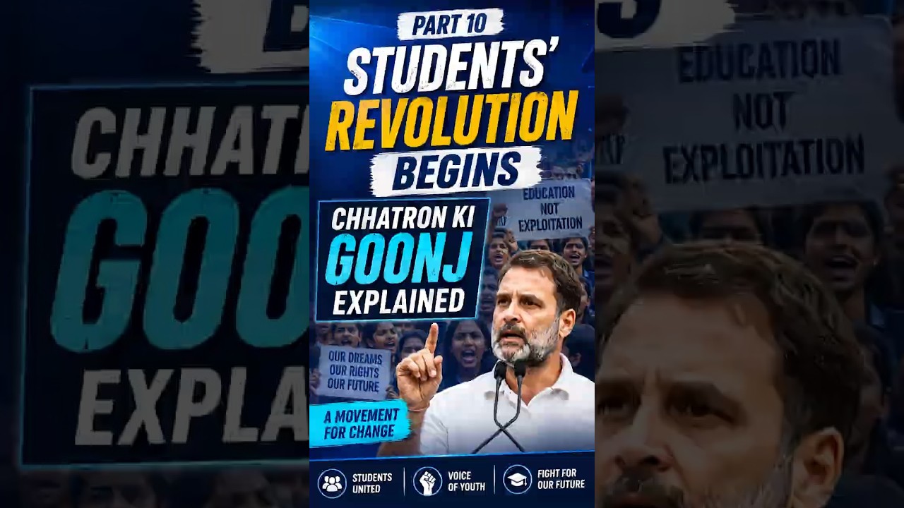 Students' Revolution Begins  Chhatron Ki Goonj Explained  #talksview  #breakingnews