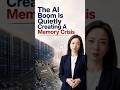 The AI Boom Is Quietly Creating A Memory Crisis #AI #ArtificialIntelligence #semiconductor