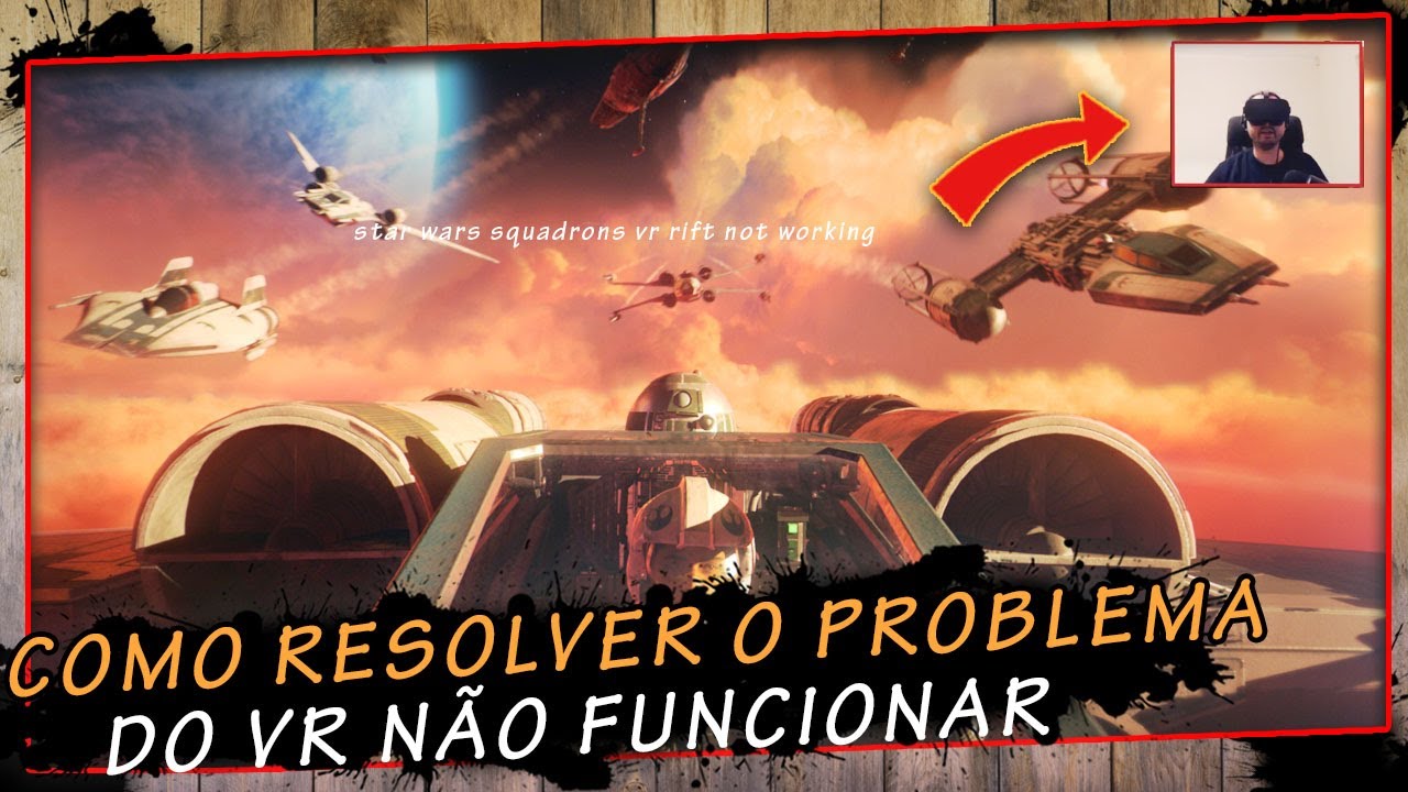 Miniatura do vídeo Star Wars Squadrons, Como resolver o problema do VR não funcionar | SUPER DICA PT-BR