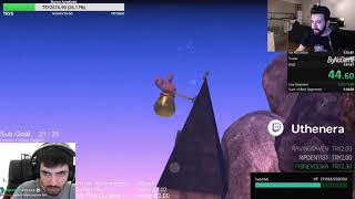 Uthenera Getting Over It Dünya Rekorunu İzliyor (Kanser Eden Oyun)