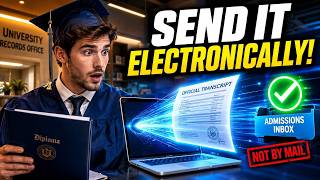 How to request a college transcript to be sent electronically
