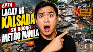 EP74 LAGAY NG KALSADA SA BUONG METRO MANILA #PEQZMOTOVLOG