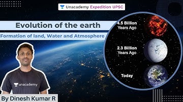 General basics for Geography | Formation of land, Water and Atmosphere | By Dinesh Kumar R