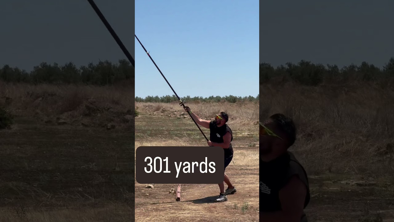 Coppa italia 🇮🇹 301 yard 125 gr Longcasting my best record 