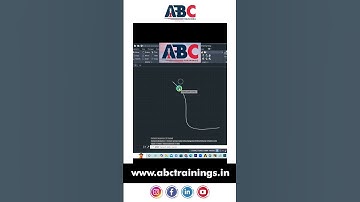 PATH Array in autocad #autocad #array #solidworks #autocadd #shorts #autocadplan #ytshorts