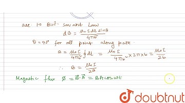 A very small circular loop of radius a is initially (at t = 0) coplaner and concentric