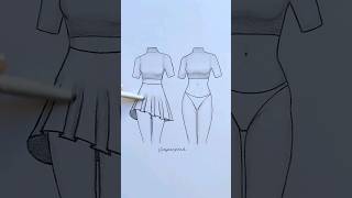 Loose or Tight Which skirt is your favorite art artwork artist draw drawing fashion style