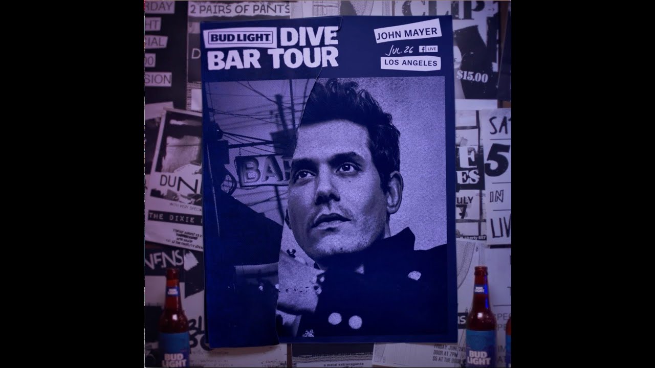 John Mayer Bud Light Dive Bar Tour YouTube