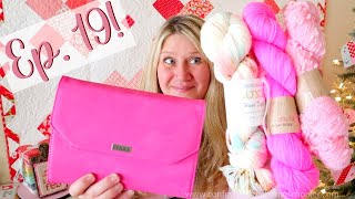 💕 Erica&#39;s Craft Podcast | Ep. 19 (Quilt, Knit, Crochet, Cross Stitch!)