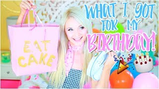 WHAT I GOT FOR MY BIRTHDAY! Birthday Haul 2017! @misslexamae