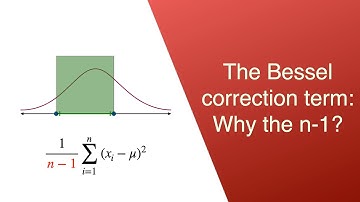 Why do we divide by n-1 to estimate the variance? A visual tour through Bessel correction