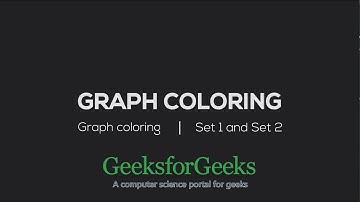 Graph Coloring | GeeksforGeeks