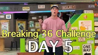 DAY 5: Breaking 36 Challenge (Big Putts)