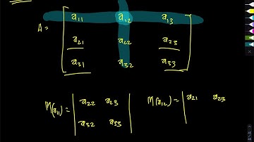 Co-factor, minor, Adjoint and Inverse of Matrix | BBS 1st Year Business Statistics | Statistics