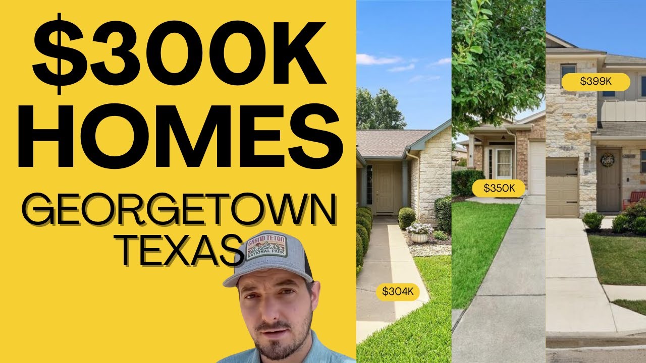 $300k Homes in GEORGETOWN | Real Estate in Georgetown Texas