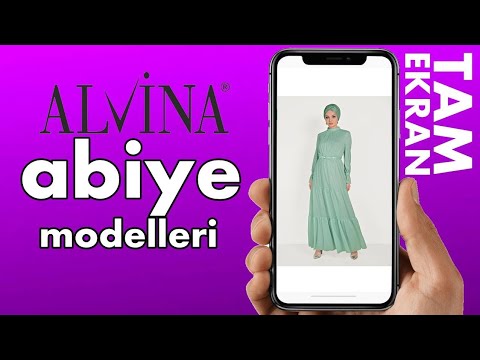 Alvina 2020 Abiye Modelleri