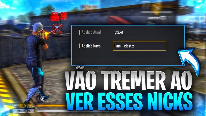 Nomes para Free Fire: Nick Personalizado Free Fire masculino e feminino -  The Game Times