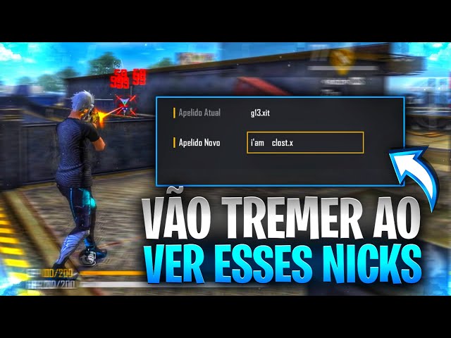 TOP 30 MELHORES NOMES MASCULINOS PARA COLOCAR NO FREE FIRE 2023!🔥✓ 