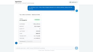 AgentCart: Placing an Order in Plain English — A2A + MCP + REST in Action