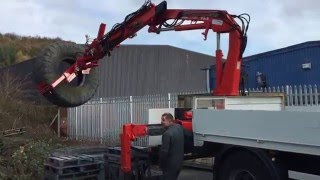 UHL2405T Earthmover Tyre Handler Grab