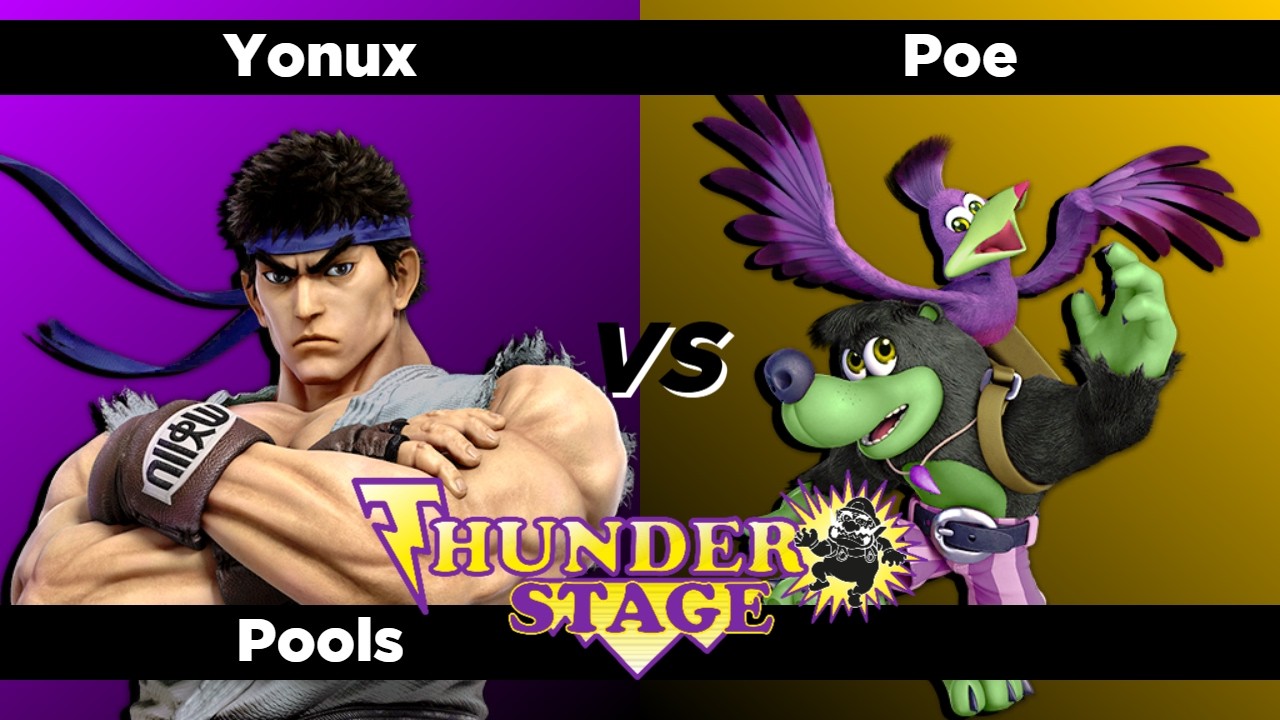 TS 86 - Yonux (Ryu) Vs. Poe (Banjo) Smash Ultimate - SSBU