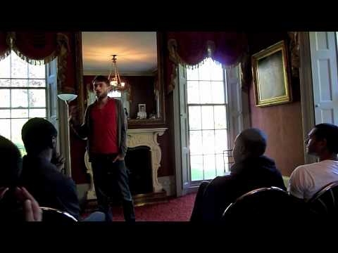 A poem about catching a train - written and performed by Richard Watkins - at Keats House