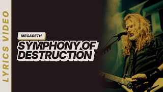 Symphony of Destruction - Megadeth [Lyrics Video]