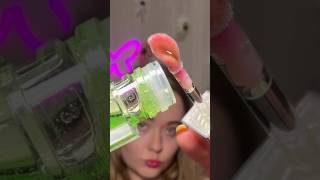 Green apple 🍏 lip oil? Yes pls 🤪 #greenapple  #lipoil #tiktokshopfinds