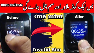 Invalid Sim Solution IMEI Change Invalid sim PTA Registration Code Honest Review By Faisal Mahi