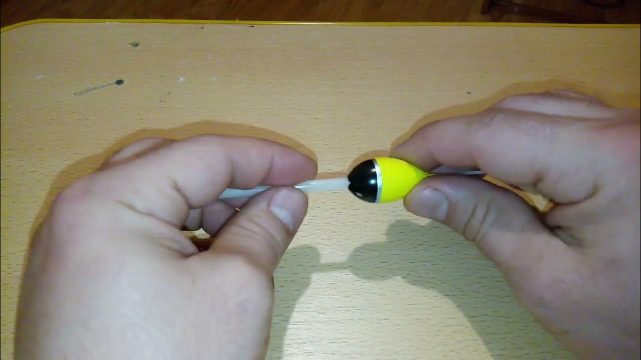 Вечный светлячок для поплавка. - YouTube