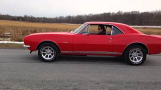 1967 camaro 327 4 spd burnout