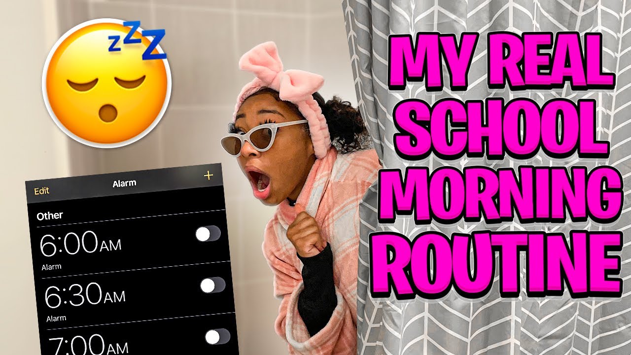 My REAL 6am High School Morning Routine YouTube My REAL 6am High School Morning Routine YouTube