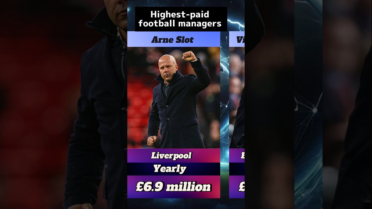 Highest paid football managers in 2025😳