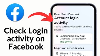 How To Check Your Login Activity On Facebook (2024) | Who use my Facebook Account