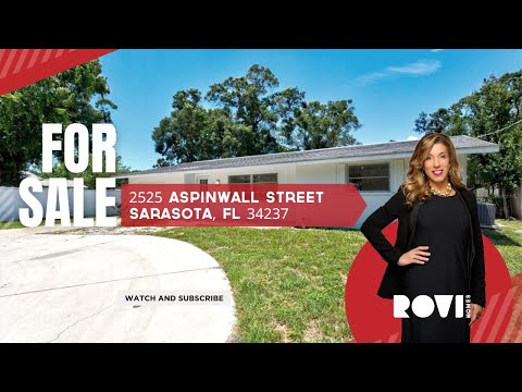 2525 Aspinwall Street, Sarasota, FL home video tour
