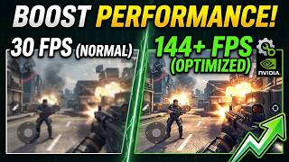 Modern Combat 5 How to manage NVDIAsettings/My OBS settings and game settings/Gameplay