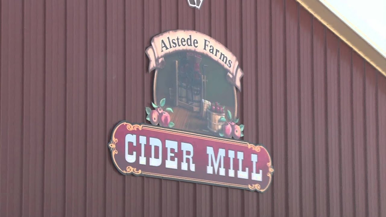 Alstede Farms Apple Cider Mill YouTube