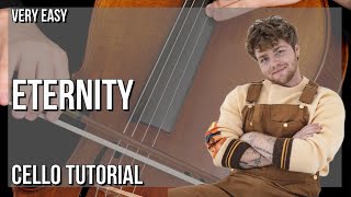 SUPER EASY: How to play Eternity  by Alex Warren on Cello (Tutorial)