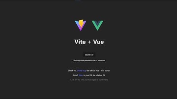 ติดตั้ง ViteJS On  Windows แบบง่าย | Vite + Vue.js