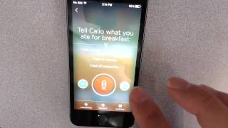 Calio - user test #4 - 9/17/15