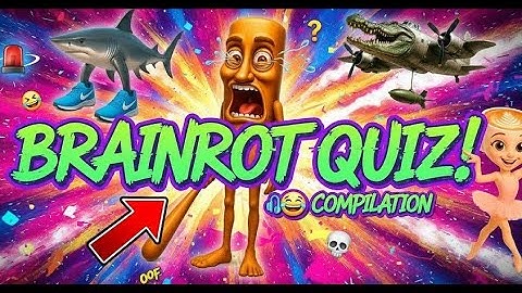 Ultimate Brainrot Quiz Compilation 🎧🤪 | Can You Guess Them All?