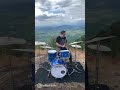 Drumming On A Mountain #shorts
