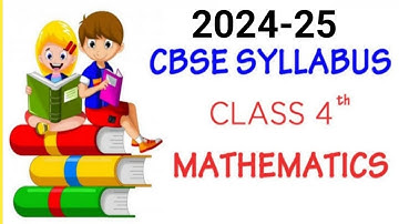 4th Standard Maths Syllabus | Maths Syllabus National Education Policy Class 4