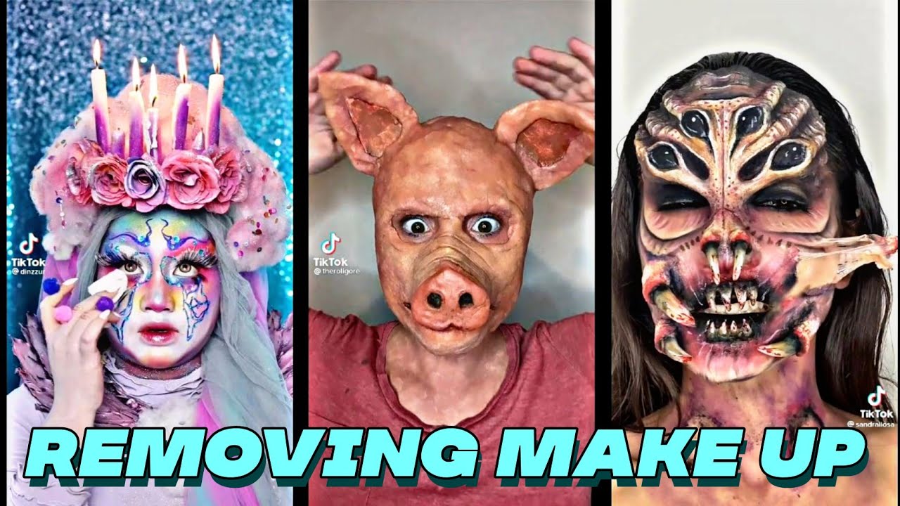 Take Off My Make Up with me... TikTok Compilation Vlogs from TikTok - YouTube