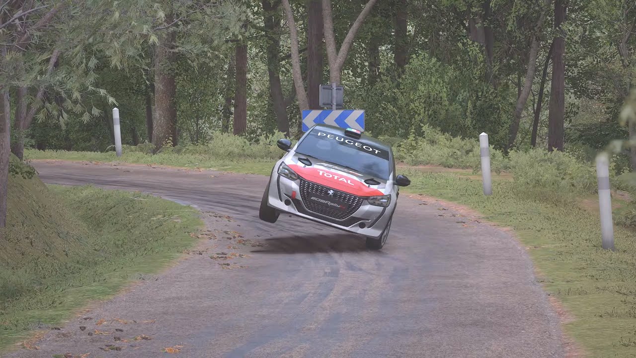 AC Rally Insane Stage On 2 Wheels Twice!