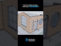 How to Create Openings in SketchUp Instantly! #SketchUp #muzwalls #architecture